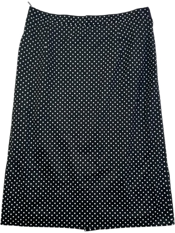 LUISA SPAGNOLI ΦΟΥΣΤΑ MIDI POLKA DOT ΜΑΥΡΗ ΓΥΝΑΙΚΕΙΑ S
