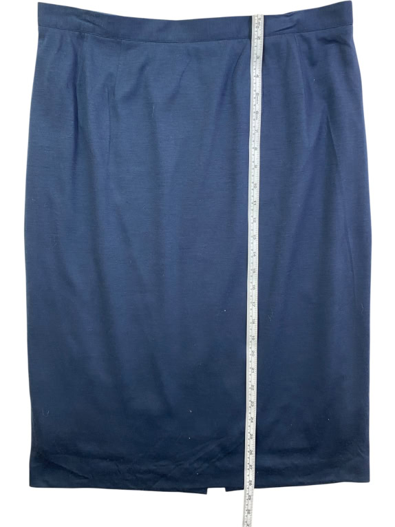 LUISA SPAGNOLI SKIRT BLUE WOMEN'S L