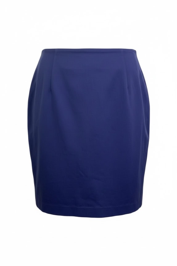 LUISA SPAGNOLI GONNA PENCIL CLASSICA BLU DA DONNA L
