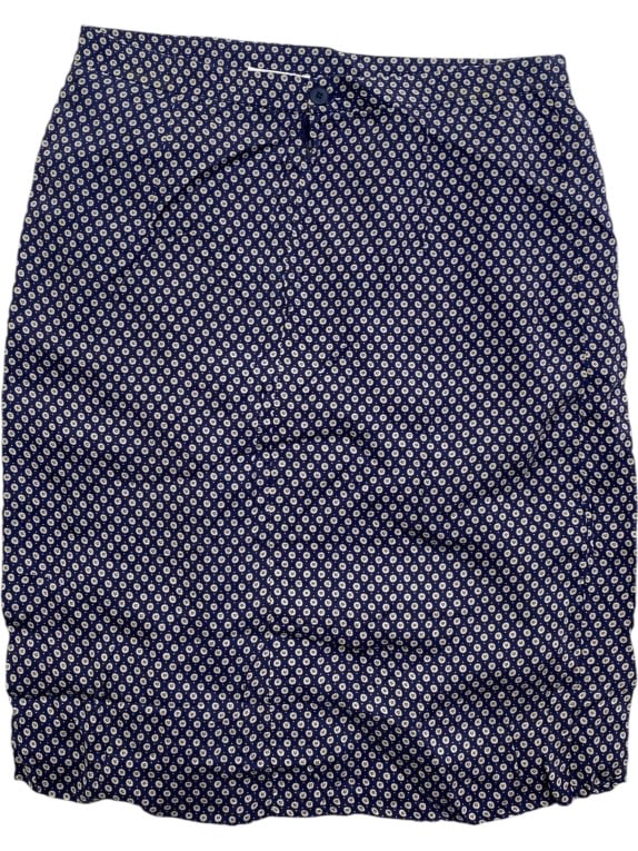 LUISA SPAGNOLI ΦΟΥΣΤΑ RETRO PATTERN ΜΠΛΕ ΓΥΝΑΙΚΕΙΑ M