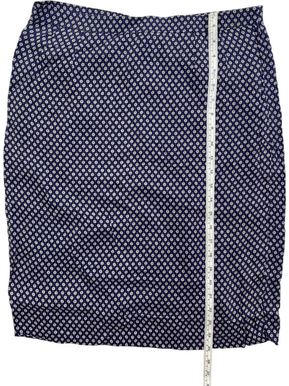 LUISA SPAGNOLI ΦΟΥΣΤΑ RETRO PATTERN ΜΠΛΕ ΓΥΝΑΙΚΕΙΑ M