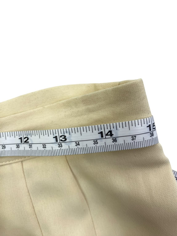 LUISA SPAGNOLI GONNA VINTAGE MADE IN ITALY CREMA DONNA L