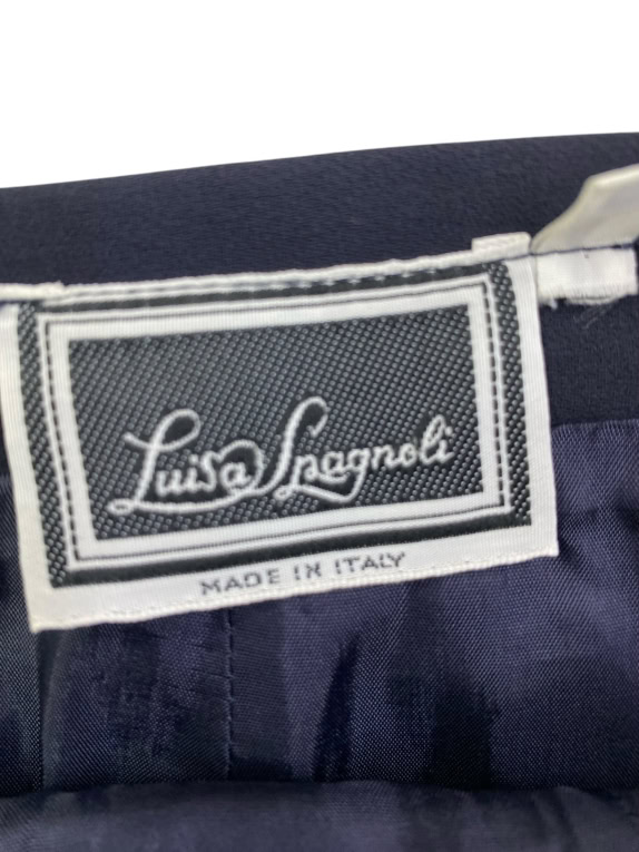 LUISA SPAGNOLI ΦΟΥΣΤΑ VINTAGE ΜΠΛΕ ΓΥΝΑΙΚΕΙΑ L