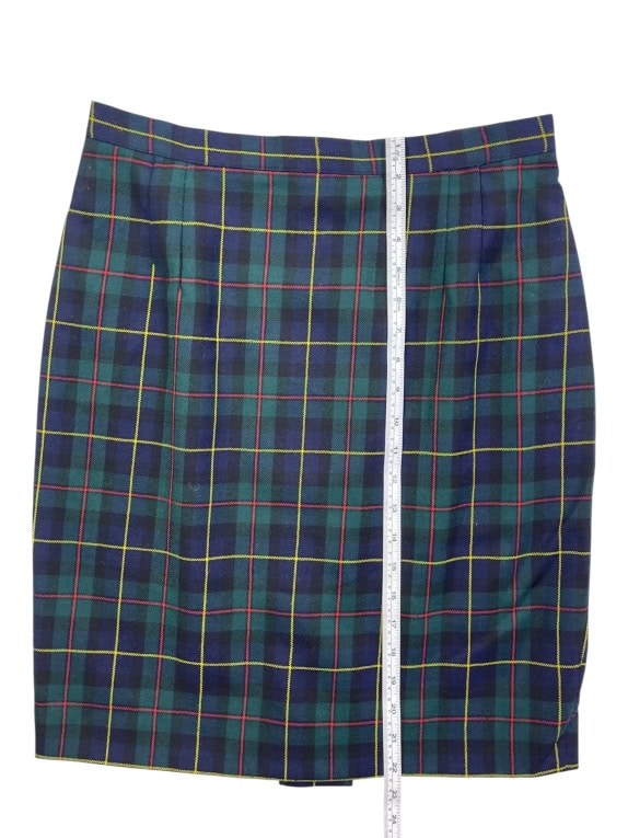 Luisa Spagnoli Plaid Wool Skirt Multicolor Women’s Size L