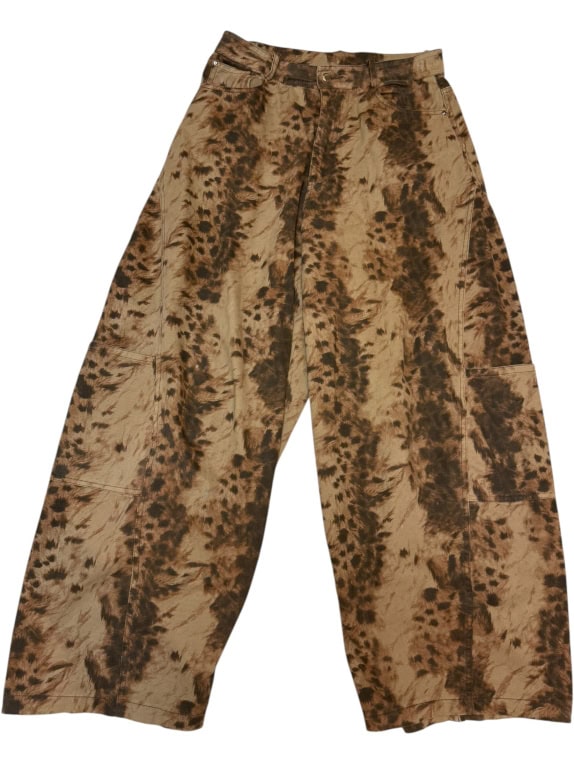 LUMINA Σετ Jacket & Παντελόνι Vintage Pattern Καφέ Γυναικείο L
