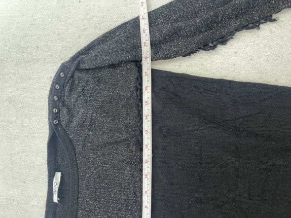 LIUJO MAGLIA LAME ANTRACITE DONNA PRE OWNED M