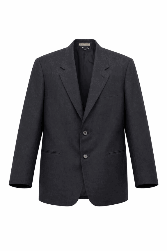 00S MABITEX BLAZER MINIMAL BLACK MEN PRE OWNED XL