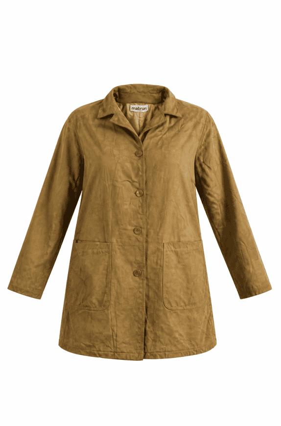 MABRUN CAPPOTTO MINIMAL CAMMELLO DONNA PRE OWNED L