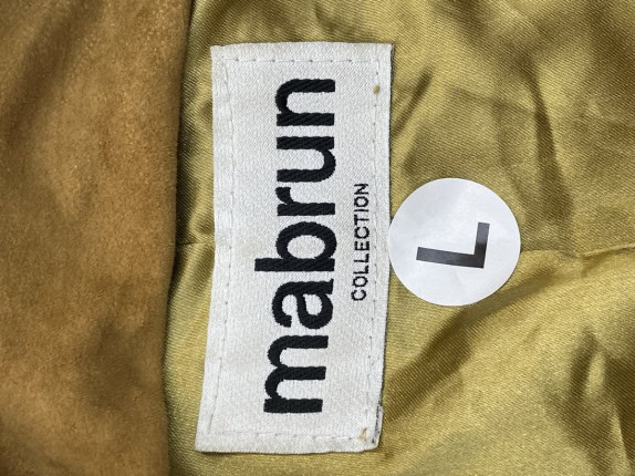 MABRUN CAPPOTTO MINIMAL CAMMELLO DONNA PRE OWNED L