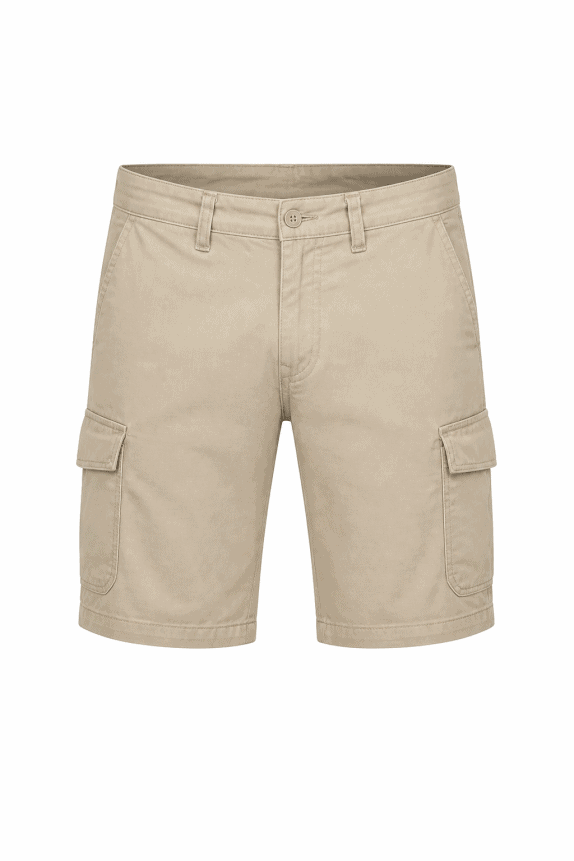 MASSIMO DUTTI CARGO SHORTS ΜΙΝΙΜΑΛ BEIGE ΑΝΤΡΙΚΟ PRE OWNED XL
