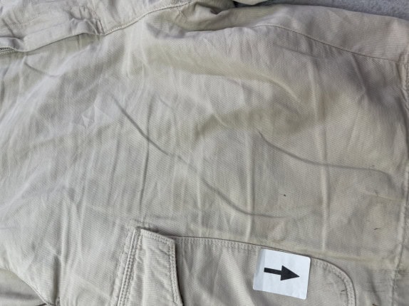 MASSIMO DUTTI CARGO SHORTS ΜΙΝΙΜΑΛ BEIGE ΑΝΤΡΙΚΟ PRE OWNED XL