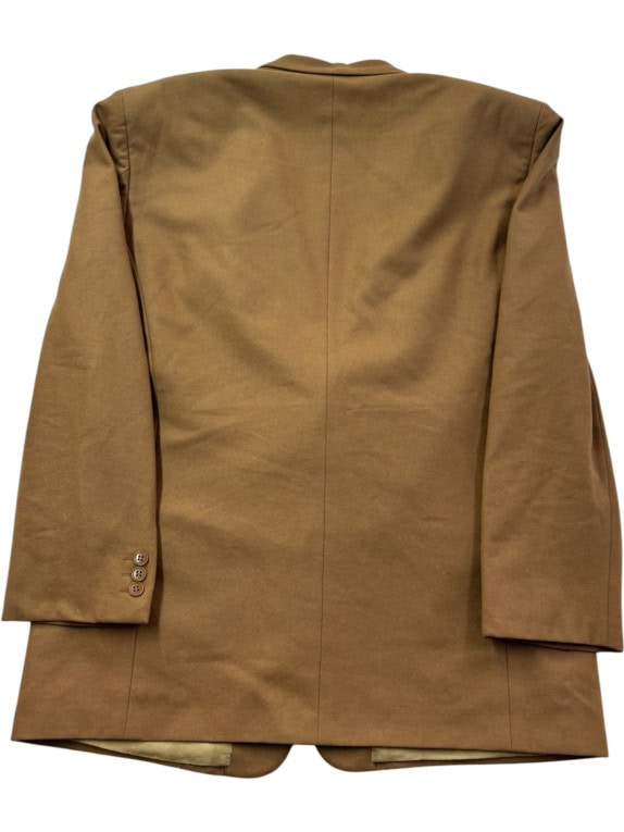 MADE IN ITALY BLAZER CLASSIC CAMEL UOMO PRE OWNED XL