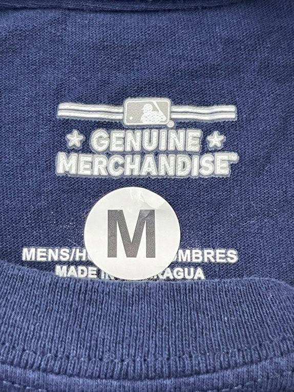 MAJESTIC ATHLETIC GRAPHIC TEE NAVY MEN PRE OWNED XXL