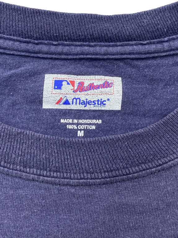 MAJESTIC ATHLETIC T SHIRT GRAPHIC SPORTSWEAR NAVY ΑΝΤΡΙΚΟ PRE OWNED M