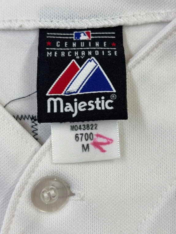 MAJESTIC BASEBALL JERSEY GRAPHIC OFF WHITE ΑΝΤΡΙΚΟ PRE OWNED M