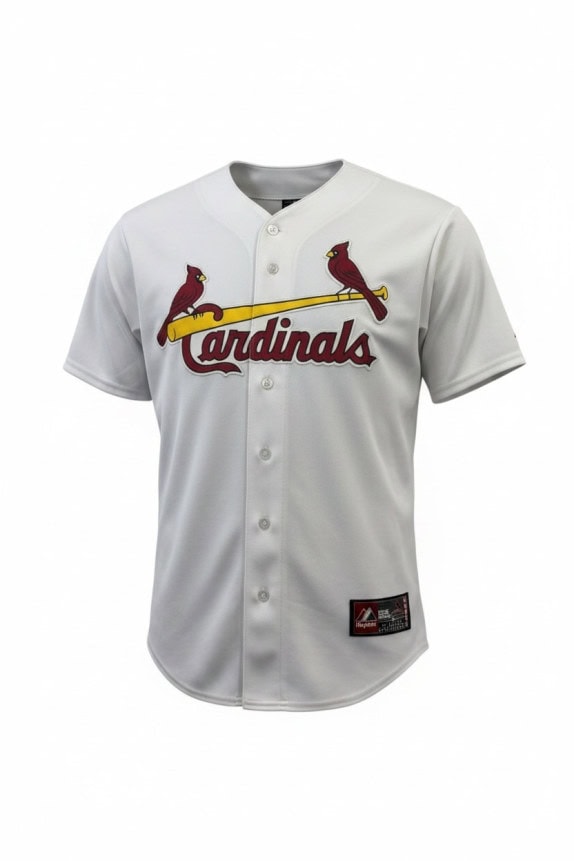 MAJESTIC BASEBALL JERSEY GRAPHIC OFF WHITE ΑΝΤΡΙΚΟ PRE OWNED M