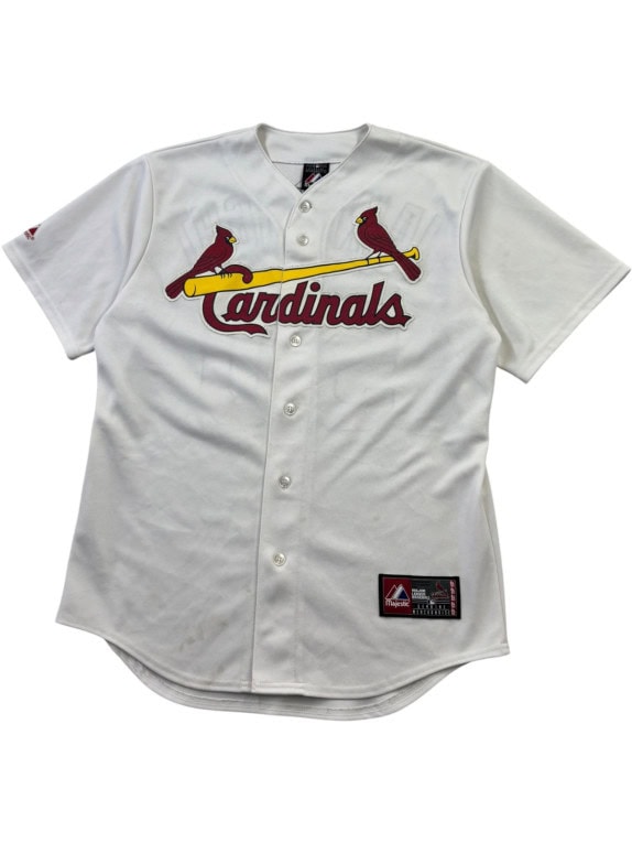 MAJESTIC BASEBALL JERSEY GRAPHIC OFF WHITE ΑΝΤΡΙΚΟ PRE OWNED M