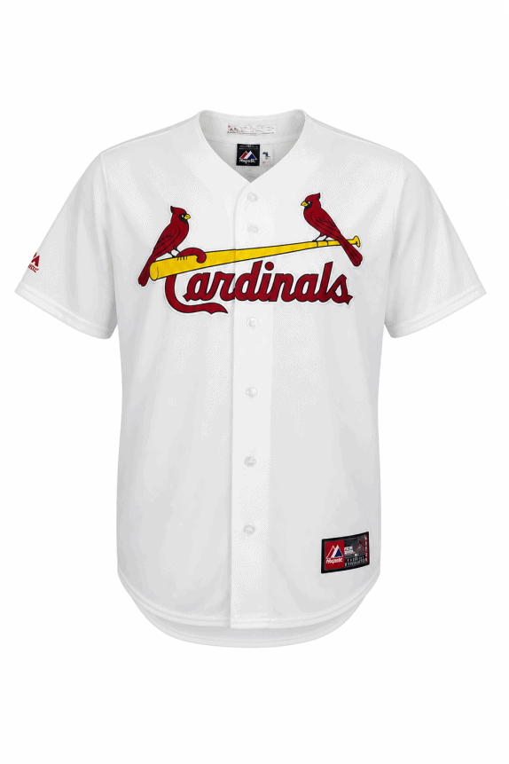 MAJESTIC BASEBALL JERSEY GRAPHIC WHITE ΑΝΤΡΙΚΟ PRE OWNED M