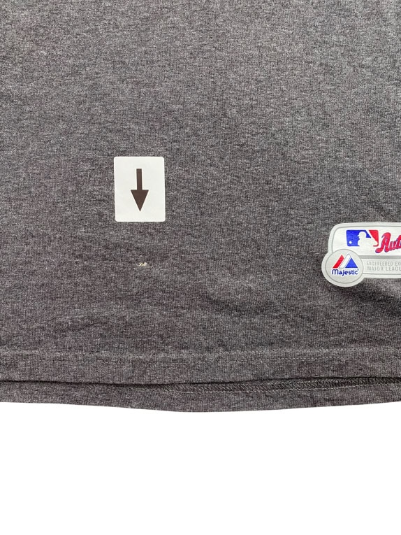 MAJESTIC Chicago Cubs MLB Authentic Collection T-Shirt Logo Γκρι UNISEX L