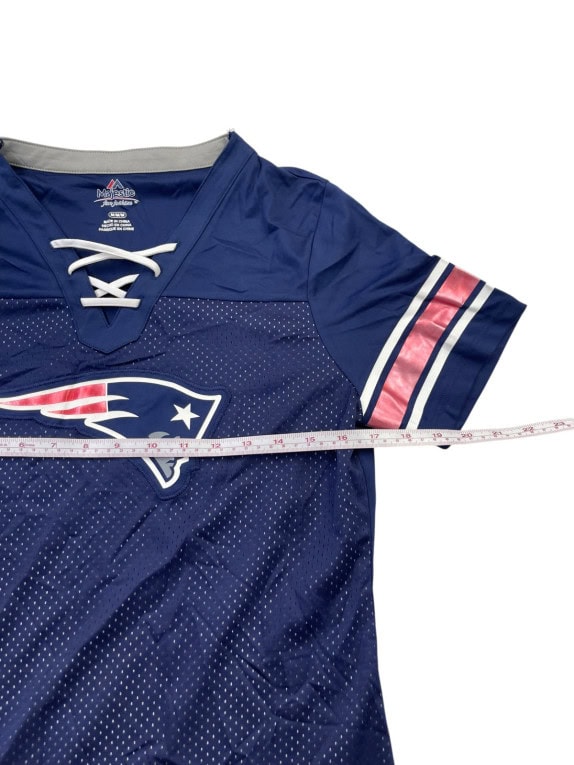 MAJESTIC MAGLIA FOOTBALL AMERICANO SPORTSWEAR NAVY DONNA PRE OWNED M