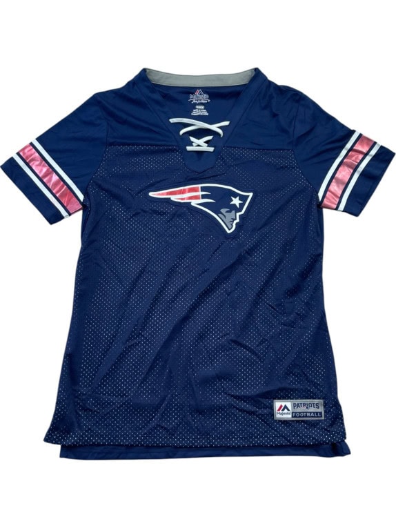MAJESTIC MAGLIA FOOTBALL AMERICANO SPORTSWEAR NAVY DONNA PRE OWNED M