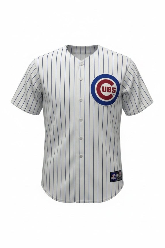 MAJESTIC GENUINE MERCHANDISE BASEBALL JERSEY VINTAGE ΛΕΥΚΟ ΑΝΤΡΙΚΟ PRE OWNED 3XL