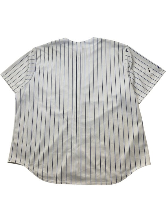 MAJESTIC GENUINE MERCHANDISE BASEBALL JERSEY VINTAGE WHITE MEN PRE OWNED 3XL