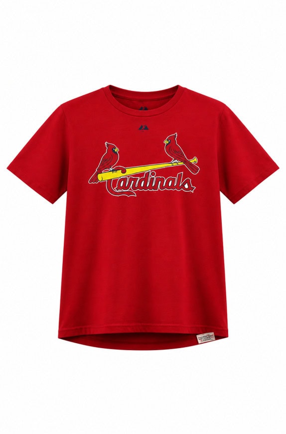 MAJESTIC GRAPHIC TEE RED ΑΝΤΡΙΚΟ PRE OWNED M