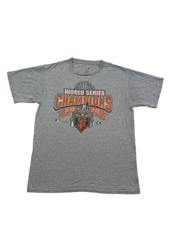 MAJESTIC GRAPHIC TEE SPORTSWEAR GREY ΑΝΤΡΙΚΟ PRE OWNED M