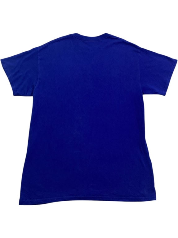 MAJESTIC GRAPHIC TEE SPORTY BLUE MEN PRE OWNED M