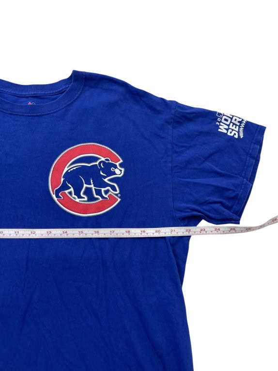 MAJESTIC GRAPHIC TEE SPORTSWEAR ROYAL BLUE ΑΝΤΡΙΚΟ PRE OWNED M