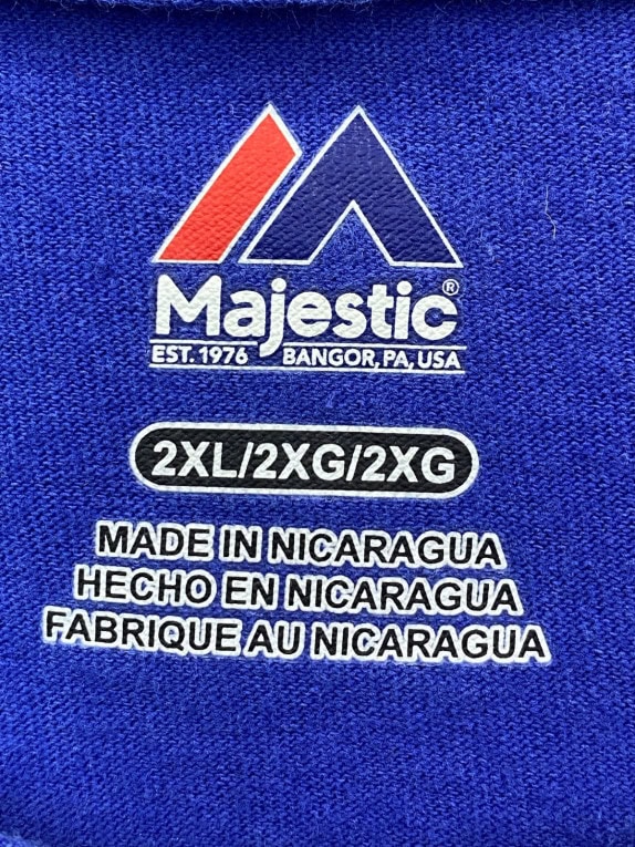 MAJESTIC GRAPHIC TEE SPORTY BLUE ΑΝΤΡΙΚΟ PRE OWNED XXL