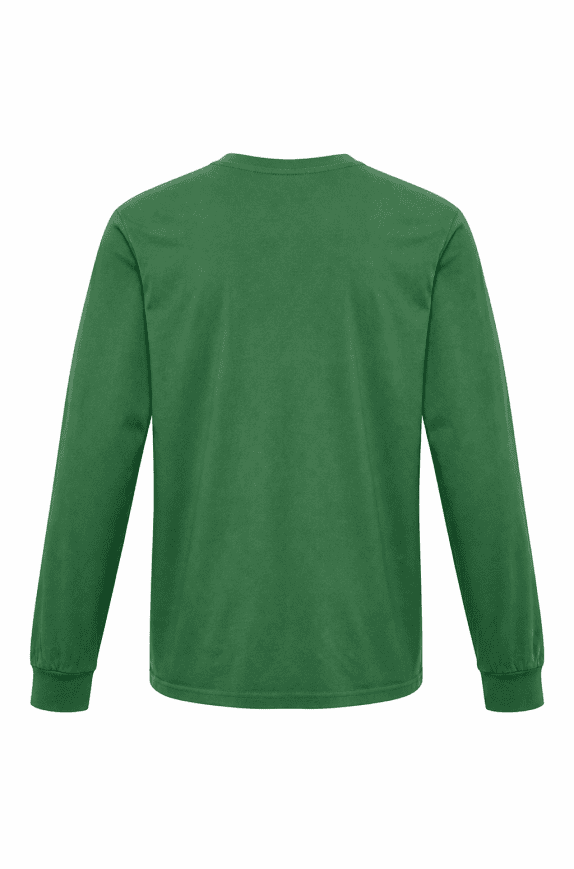 MAJESTIC MAGLIA A MANICHE LUNGHE GRAPHIC VERDE UOMO PRE OWNED M