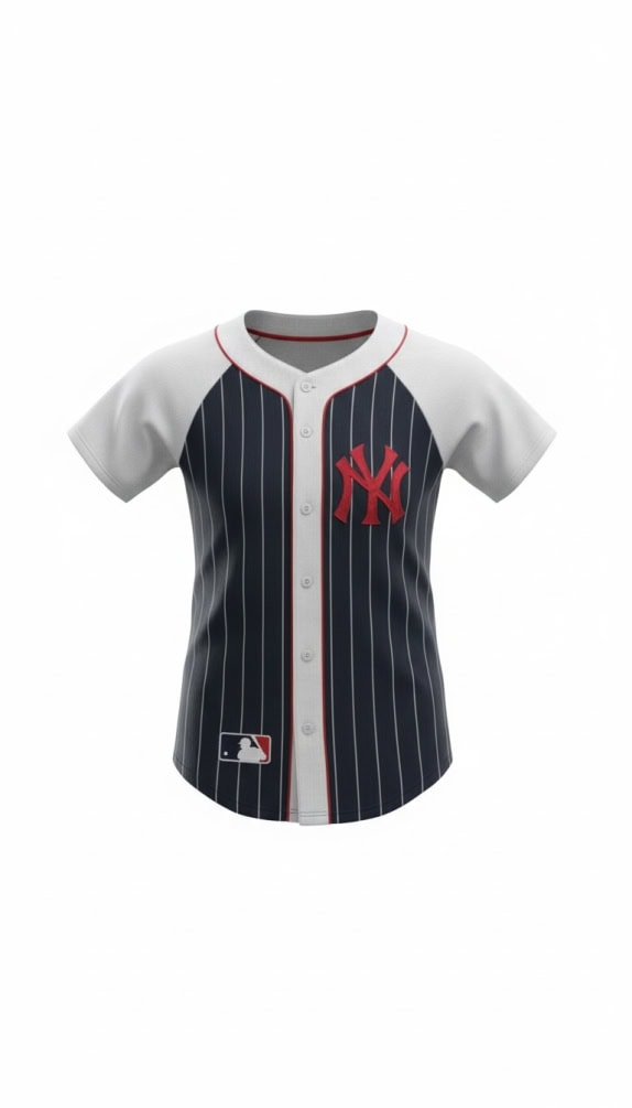 MAJESTIC NEW YORK YANKEES BASEBALL JERSEY VINTAGE LOGO ΜΑΥΡΟ/ΛΕΥΚΟ UNISEX XS