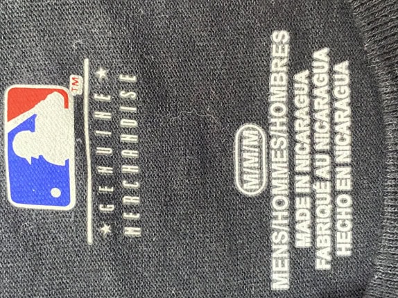 MAJESTIC T SHIRT GRAPHIC ΜΑΥΡΟ ΑΝΤΡΙΚΟ PRE OWNED M