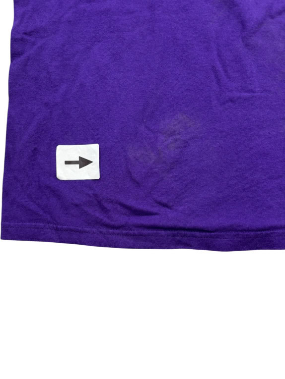 MAJESTIC T SHIRT GRAFICA SPORTSWEAR VIOLA UOMO PRE OWNED L