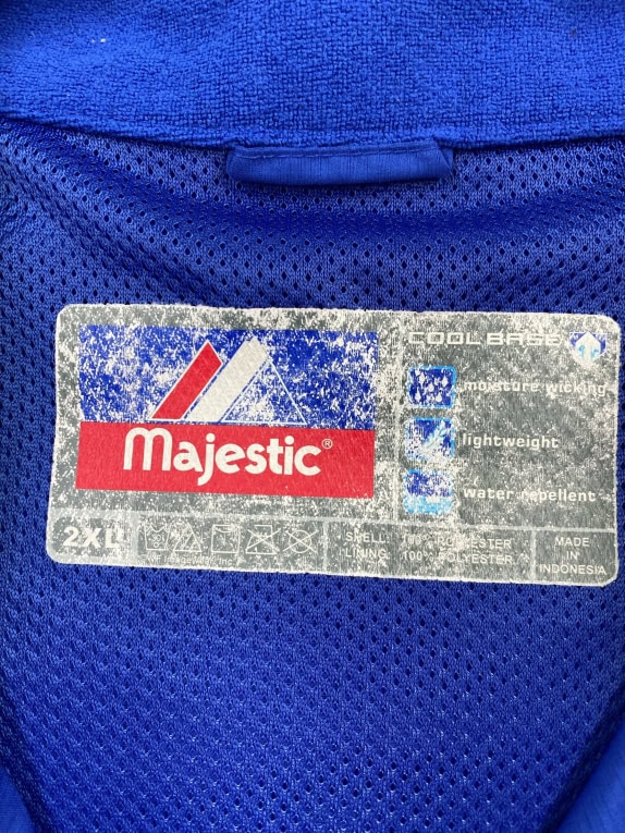 MAJESTIC GIACCA ITALIA BASEBALL BLU UNISEX 2XL
