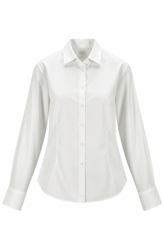 BROOKS BROTHERS CAMICIA MINIMAL OFF WHITE DONNA PRE OWNED M