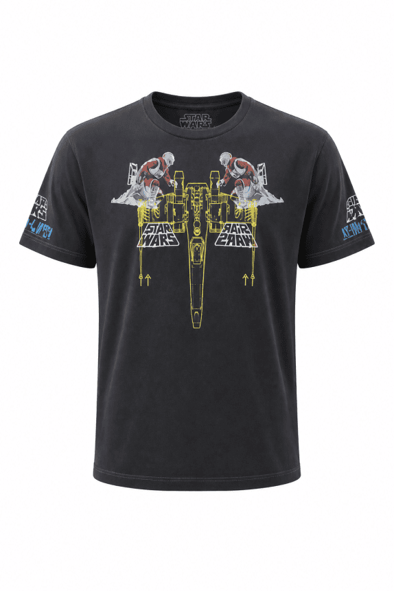 STAR WARS GRAPHIC TEE STREETWEAR ΜΑΥΡΟ ΑΝΤΡΙΚΟ PRE OWNED XL