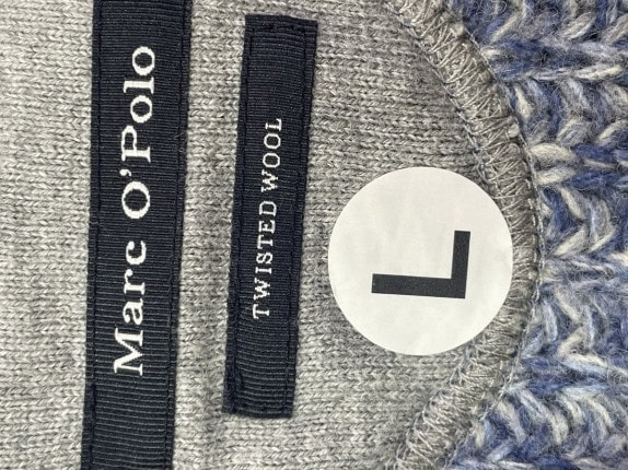 MARC O POLO CARDIGAN IN MAGLIA MINIMAL BLU UOMO PRE OWNED L