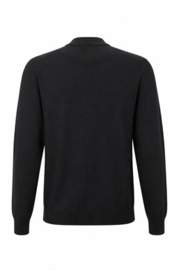 LEE CARDIGAN MAGLIA MINIMAL NERO UOMO PRE OWNED M