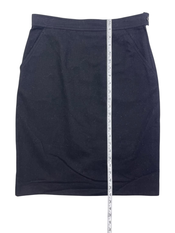 MARELLA Gonna classica minimal nera da donna M