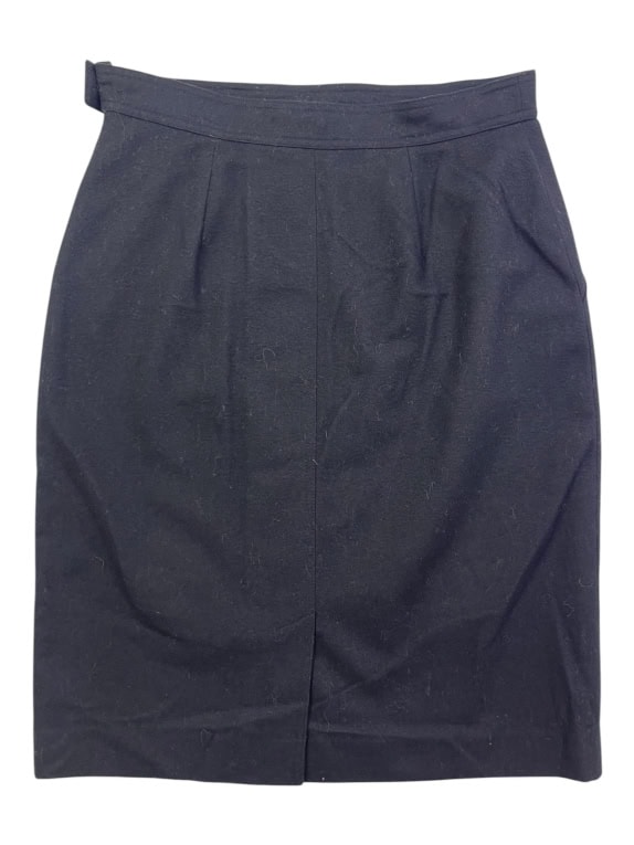 MARELLA Gonna classica minimal nera da donna M