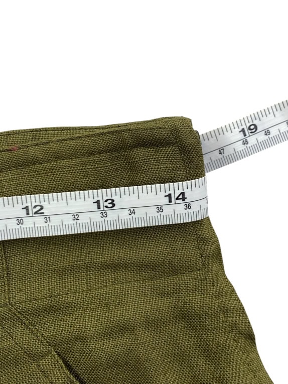 MARELLA LINEN SKIRT (PURO LINO) CASUAL OLIVE GREEN WOMEN'S S