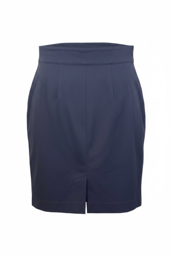 MARELLA GONNA MIDI A VITA ALTA BLU SCURO DONNA XS