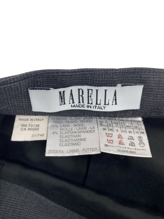 MARELLA Φούστα Pencil Καρό Γκρι Γυναικεία XS/S (IT 38)