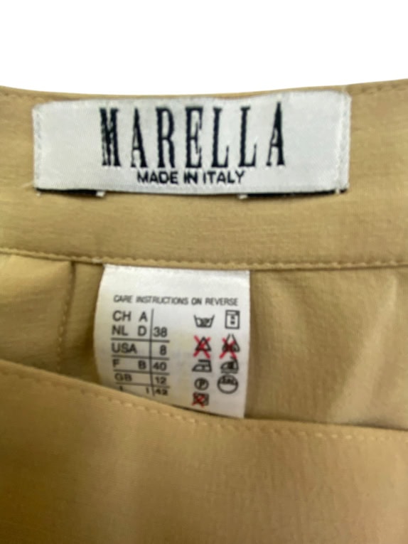 MARELLA PENCIL SKIRT BEIGE WOMEN'S S
