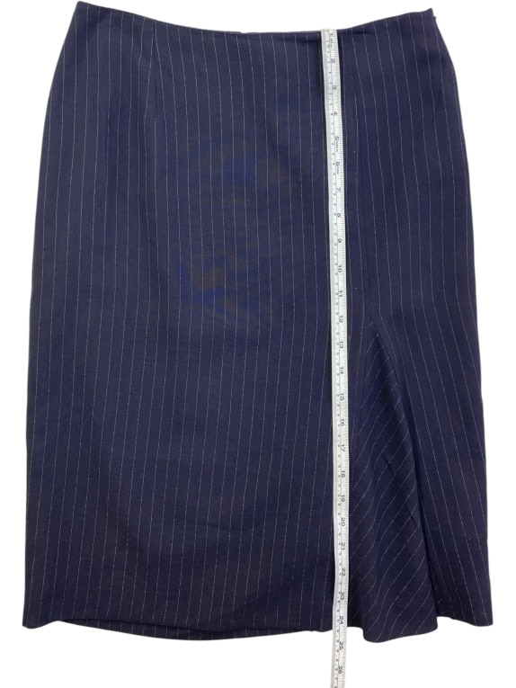 MARELLA ΦΟΥΣΤΑ PINSTRIPE ΜΠΛΕ ΣΚΟΥΡΟ ΓΥΝΑΙΚΕΙΑ S