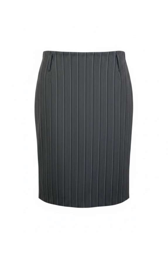 MARELLA GONNA VINTAGE GESSATA NERA DA DONNA L