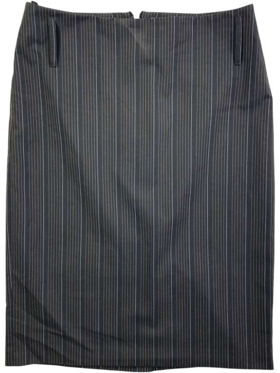 MARELLA GONNA VINTAGE GESSATA NERA DA DONNA L
